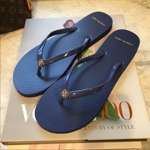 Tory Burch Flip Flips Size 11